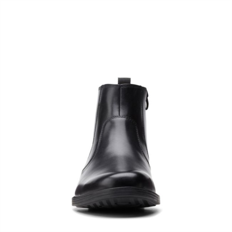 Cremallera Whiddon Cuero Negro Clarks Cuero Negro