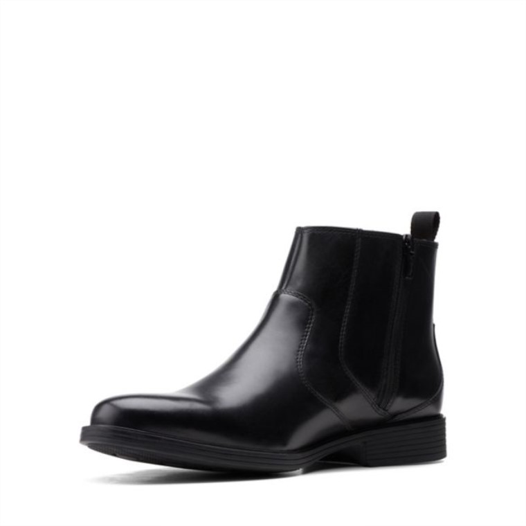 Cremallera Whiddon Cuero Negro Clarks Cuero Negro