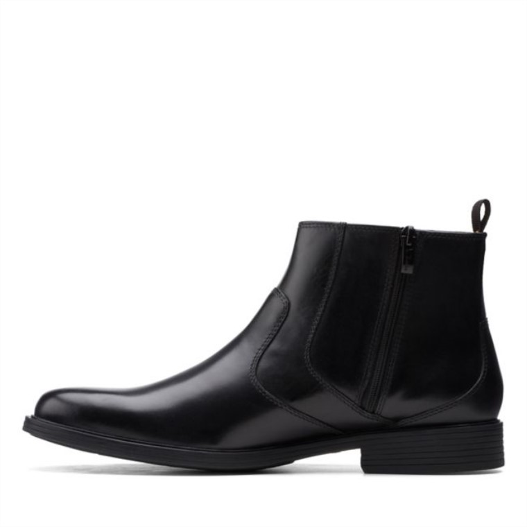 Cremallera Whiddon Cuero Negro Clarks Cuero Negro