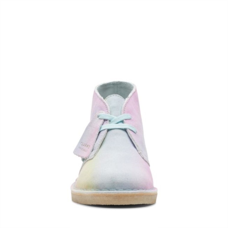Blanco/azul Bota Safari Clarks Blanco/azul