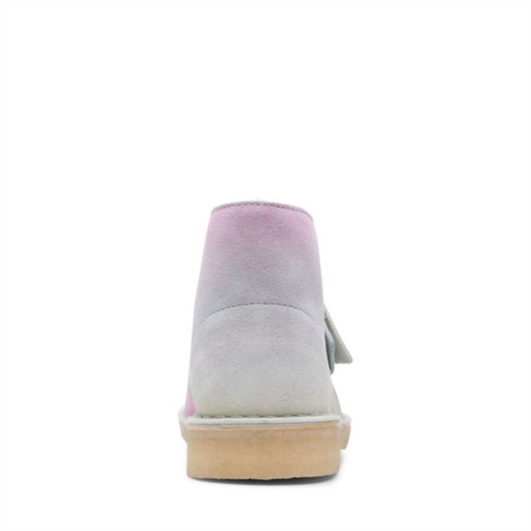Blanco/azul Bota Safari Clarks Blanco/azul