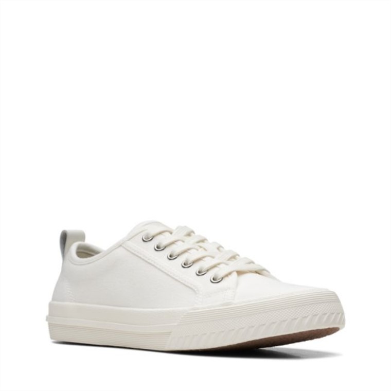 Lona Blanca Encaje Roxby De Clarks Lona Blanca