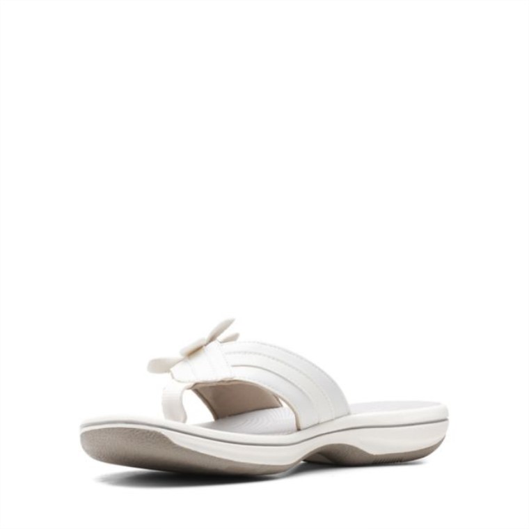 Blanco Clarks Brinkley Flora Blanco