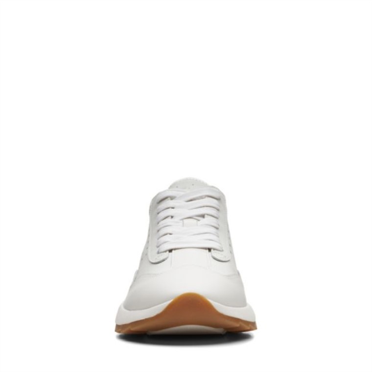 Cuero Combinado Blanco Clarks Dash Lite Lace Cuero Combinado Blanco