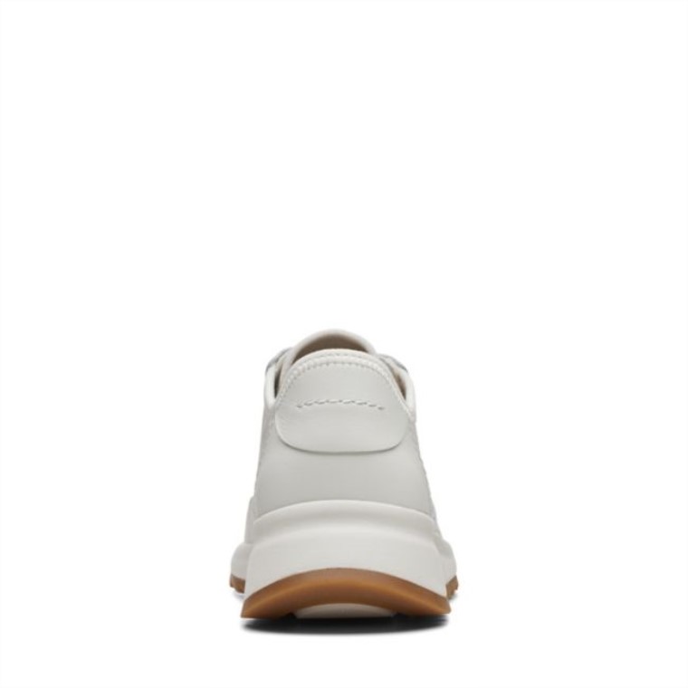 Cuero Combinado Blanco Clarks Dash Lite Lace Cuero Combinado Blanco