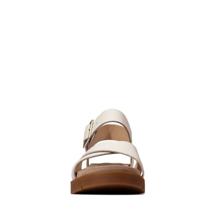 Correa De Cuero Blanco Clarks Orinoco Cuero Blanco