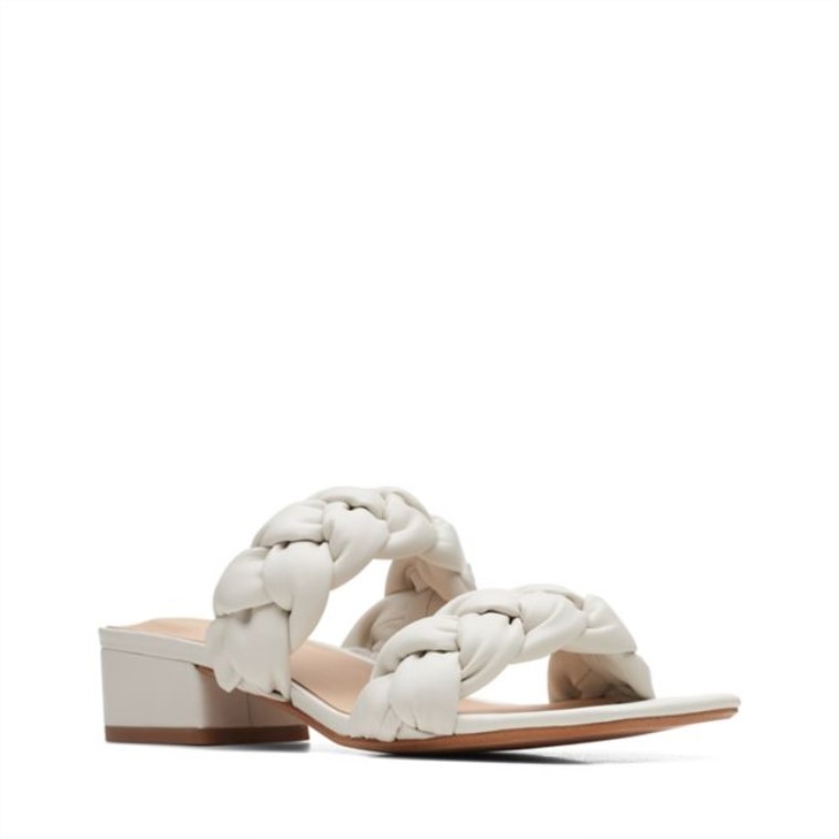 Trenza Clarks Seren25 Piel Blanca