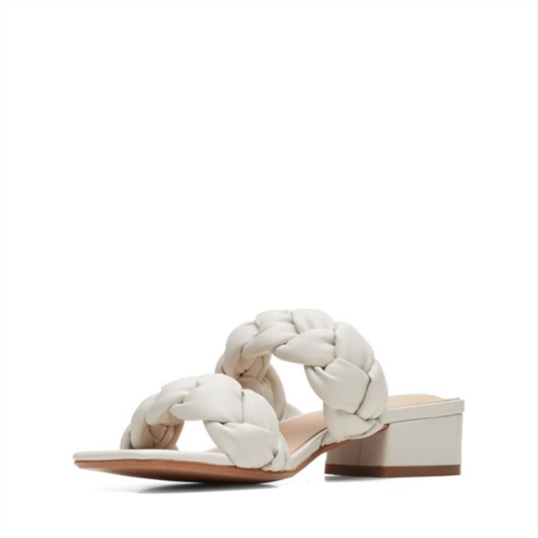 Trenza Clarks Seren25 Piel Blanca