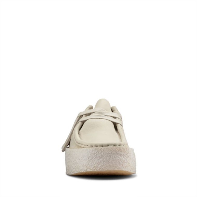 Copa Wallabee Nubuck Blanco Clarks Nubuck Blanco