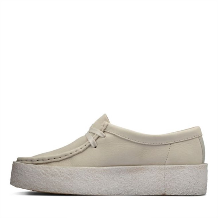 Copa Wallabee Nubuck Blanco Clarks Nubuck Blanco