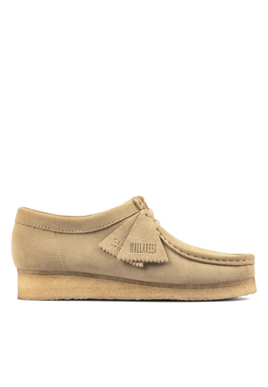 Zapatos Con Cordones Wallabee De Arce Clarks