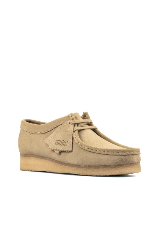 Zapatos Con Cordones Wallabee De Arce Clarks