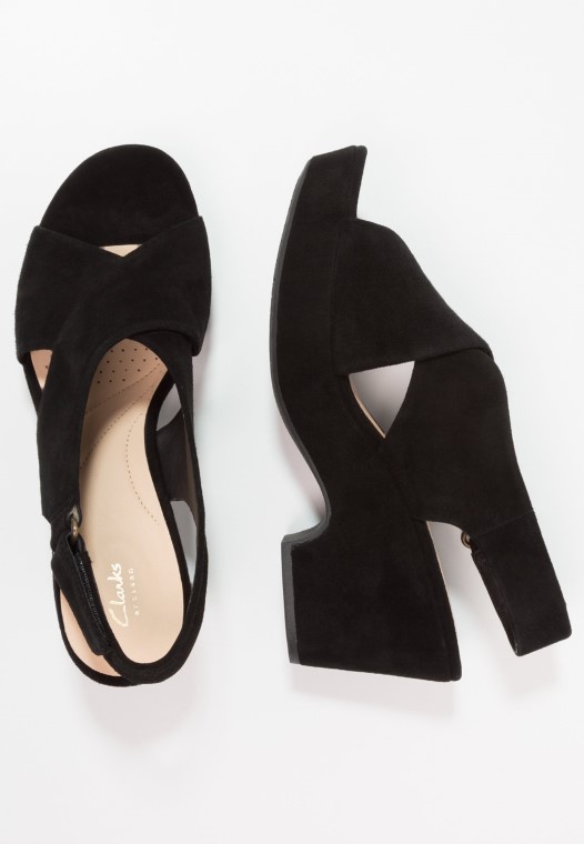 Sandalias Plataforma Negras Maritsa Lara De Clarks