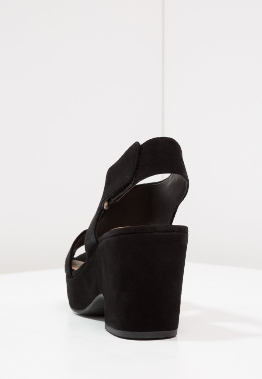 Sandalias Plataforma Negras Maritsa Lara De Clarks