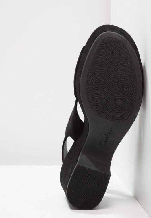 Sandalias Plataforma Negras Maritsa Lara De Clarks