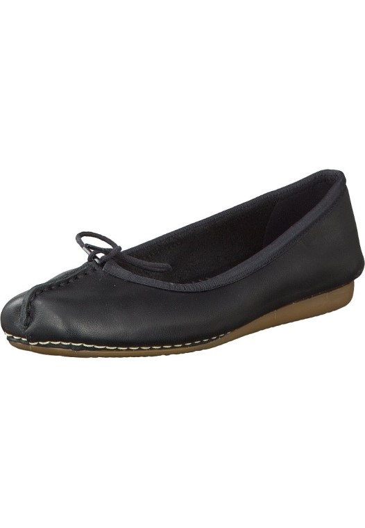 Bailarinas Negras Con Pecas Clarks Ice