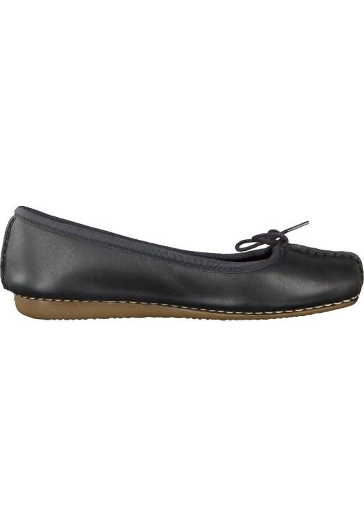 Bailarinas Negras Con Pecas Clarks Ice