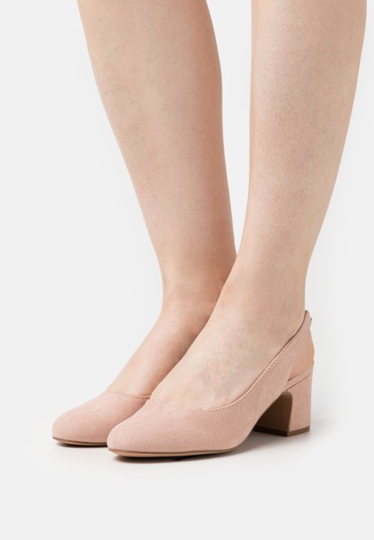 Tacones Clasicos Clarks Rosa Claro