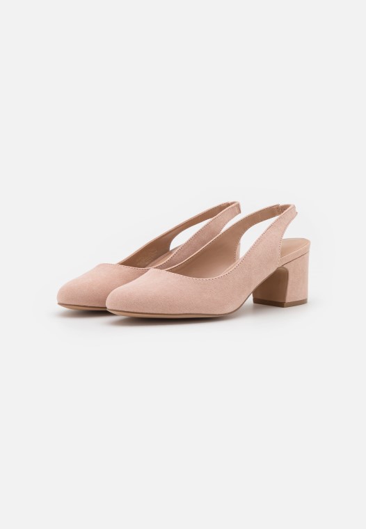 Tacones Clasicos Clarks Rosa Claro