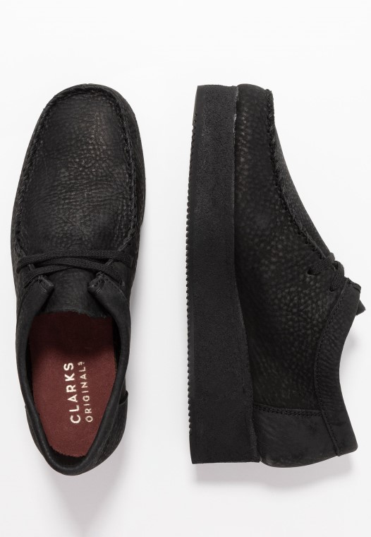 Negro Wallacraft Zapatos Casuales Con Cordones Clarks