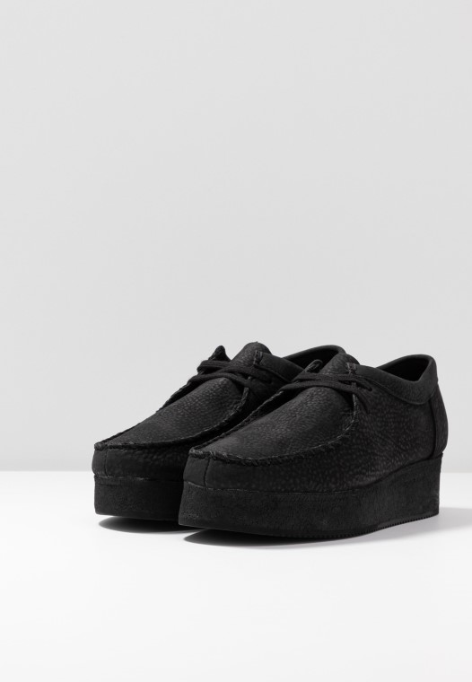 Negro Wallacraft Zapatos Casuales Con Cordones Clarks