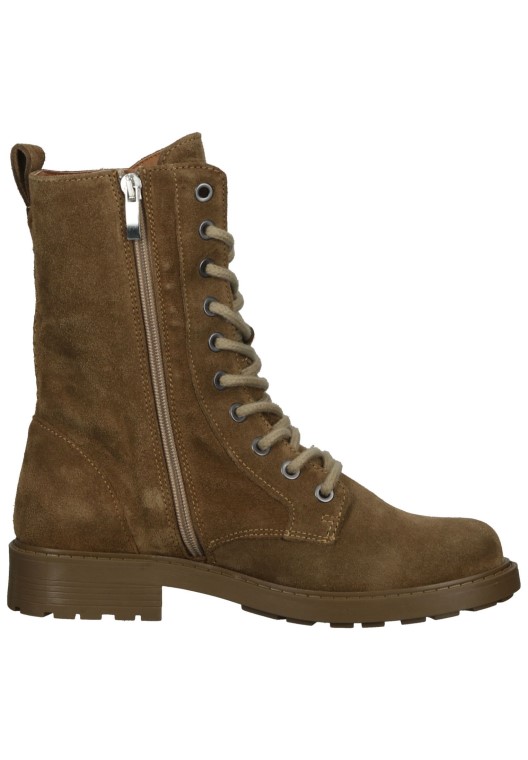 Botines Con Cordones Estilo Orinoco2 Ante Arena Oscuro Clarks