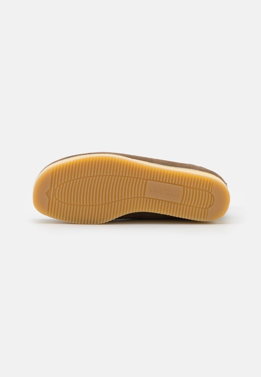 Botines Con Cordones Wallabee Clarks Marrón Claro