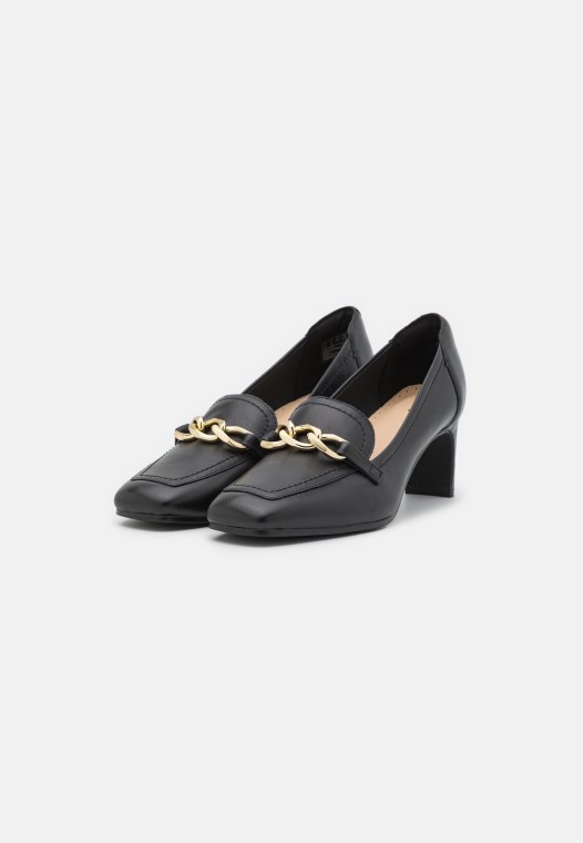 Negro Interés Clarks Seren Tacones Clásicos