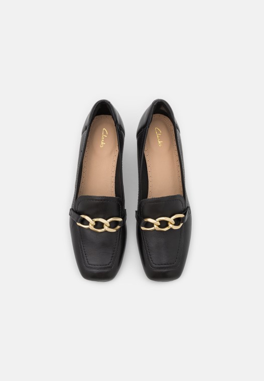 Negro Interés Clarks Seren Tacones Clásicos