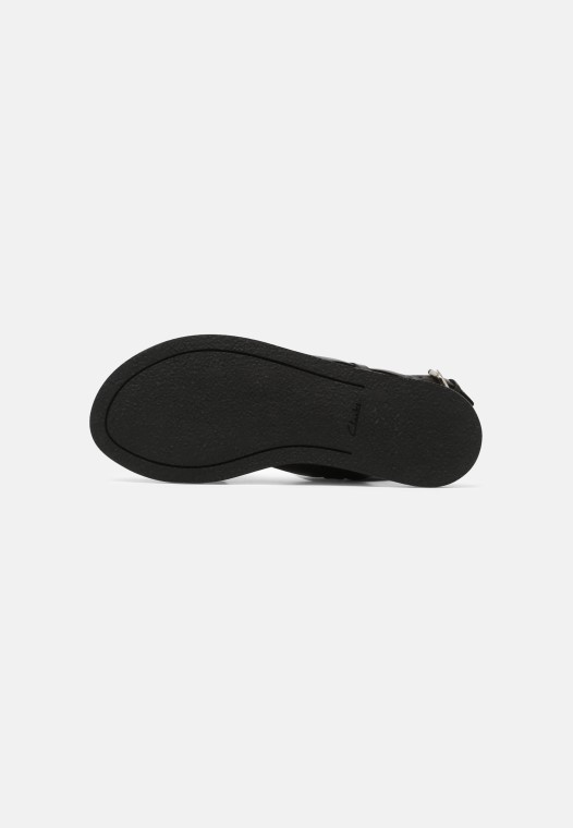 Sandalias Negras Con Tiras Karsea De Clarks