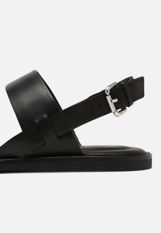 Sandalias Negras Con Tiras Karsea De Clarks