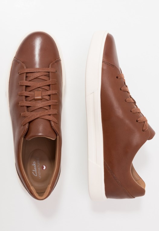 Zapatillas De Encaje Un Costa Clarks British Tan