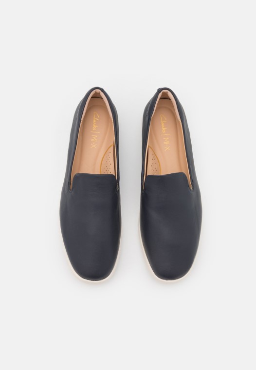 Zapatillas Sin Cordones Ace Lite Clarks Azul Marino