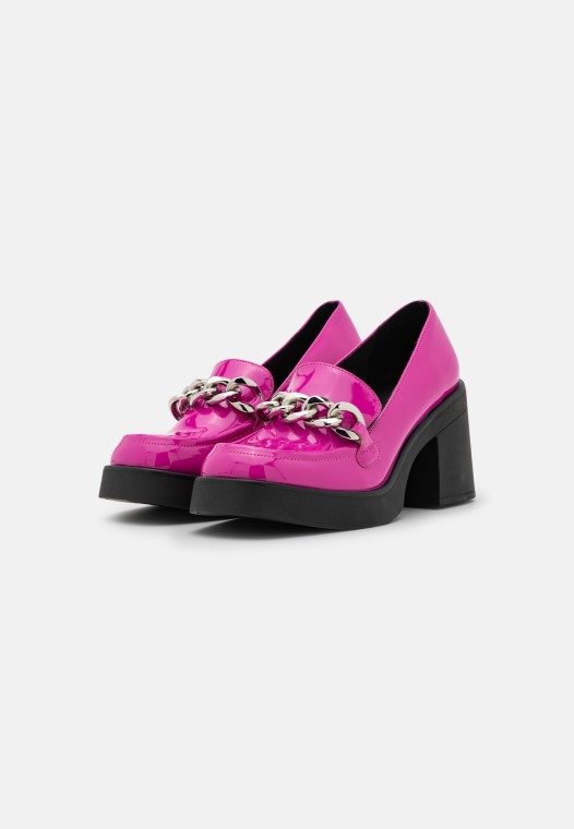 Tacones De Plataforma De Noella Veganos Clarks De Color Rosa Brillante
