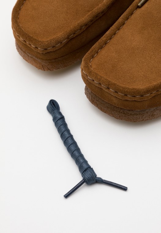 Cola Clarks Wallabee Zapatos Casual Con Cordones