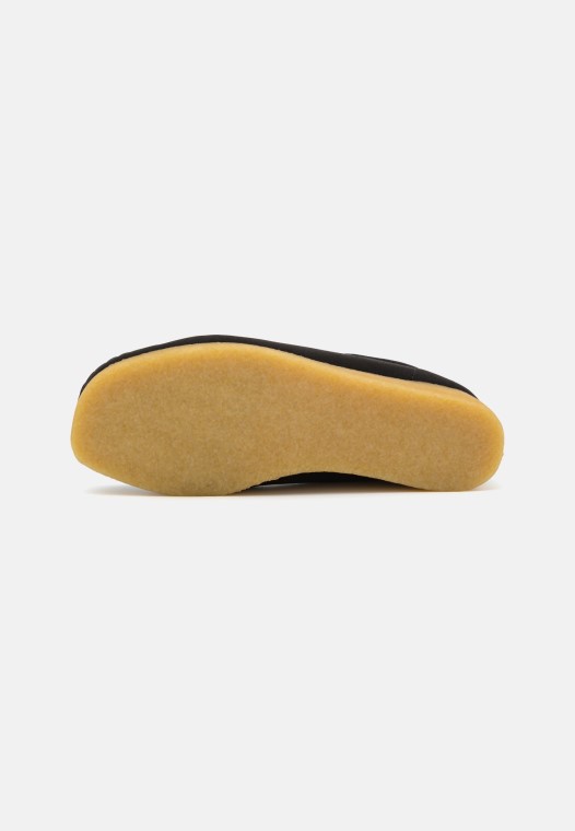 Clarks Wallabee Negro Casual Con Cordones