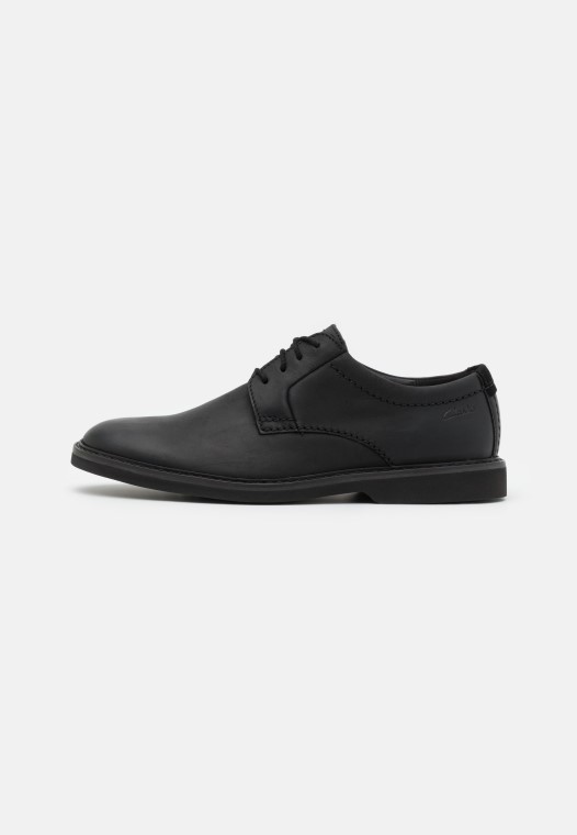 Atticus Encaje Cordones Clarks Negro