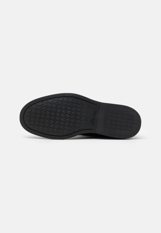 Atticus Encaje Cordones Clarks Negro
