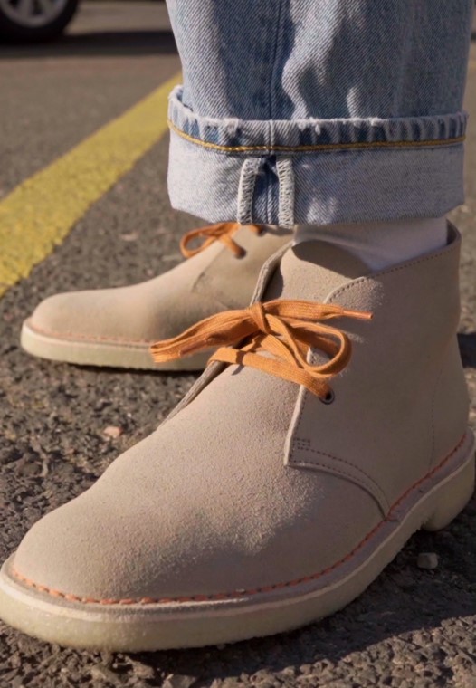 Bota Safari Casual Cordones Arena Clarks