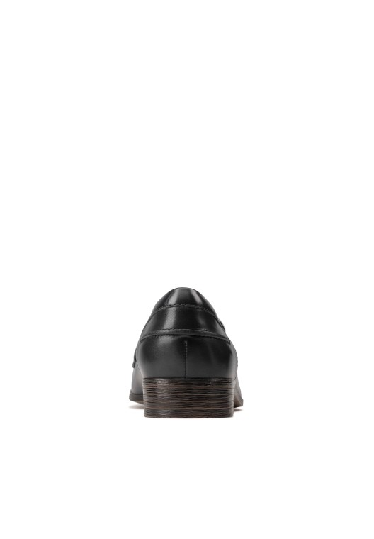 Slip-ons De Cuero Negro Clarks
