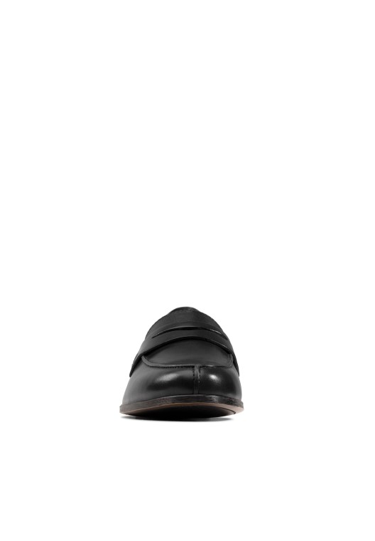 Slip-ons De Cuero Negro Clarks