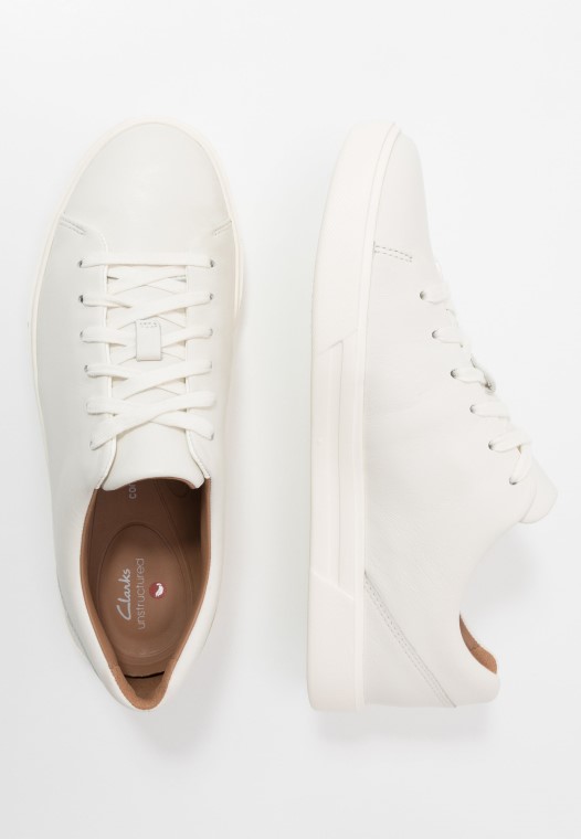 Zapatillas Costa Encaje Clarks Blanco