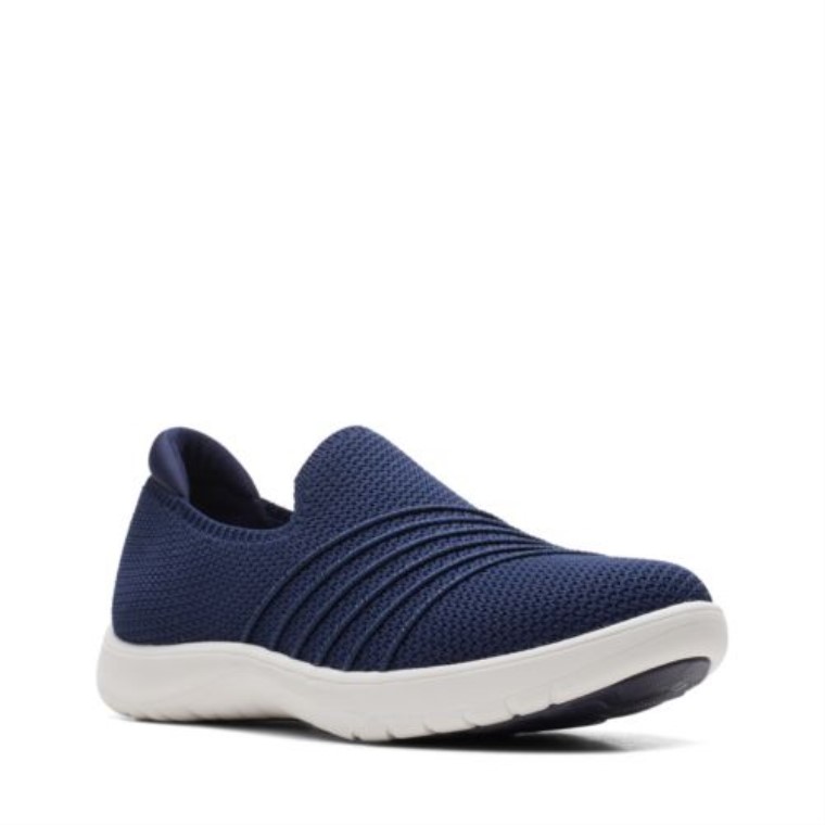 Adella Paso Clarks Azul Marino