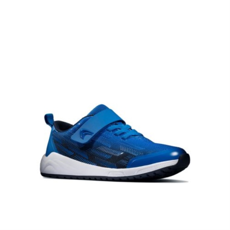Aeon Pace Jnr F Fit Clarks Azul Marino/azul