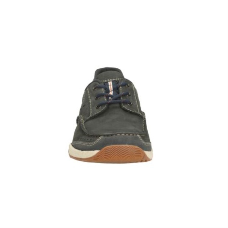 Allston Borde Clarks Nubuck Azul Marino