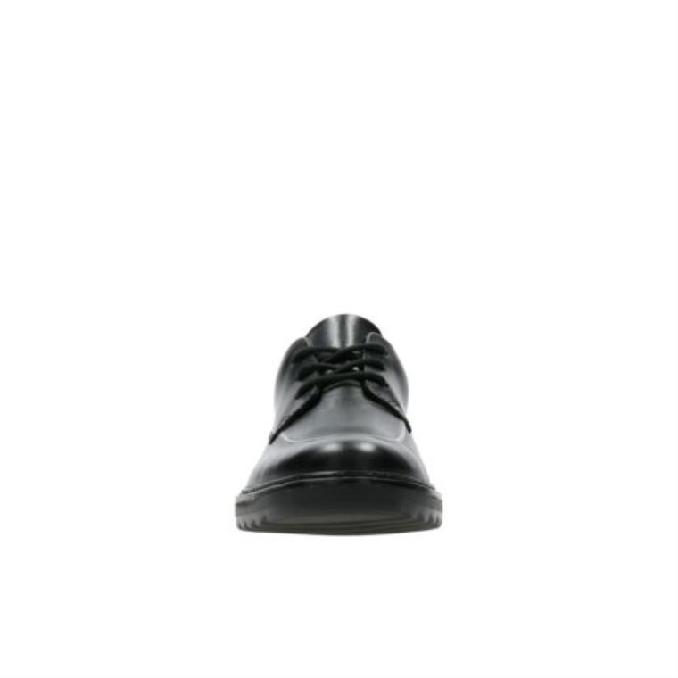 Asher Grove Jnr G Fit Clarks Cuero Negro