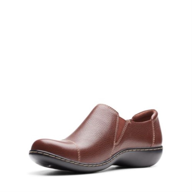 Ashland Palma Clarks Caoba Ny Cuero