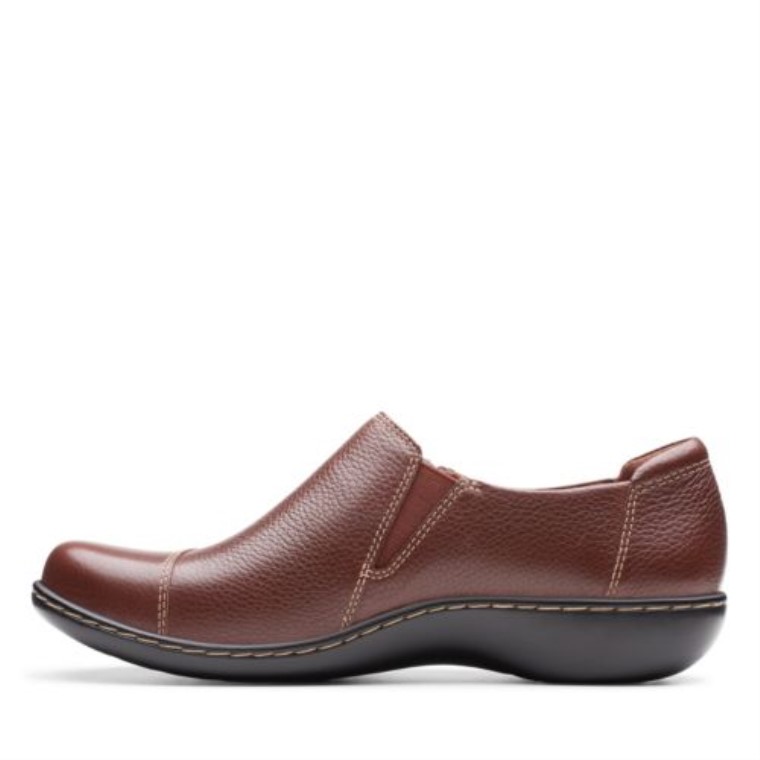 Ashland Palma Clarks Caoba Ny Cuero