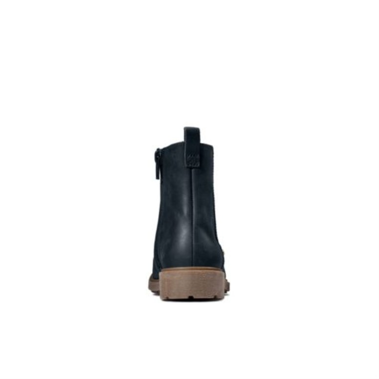 Astrol Orinf F Fit Clarks Cuero Azul Marino
