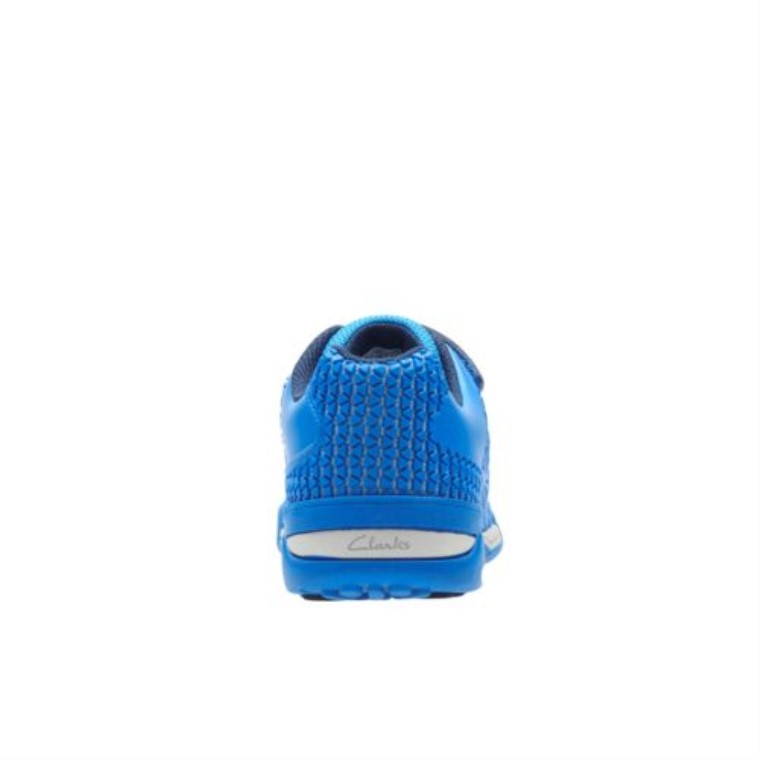 Premium Blaze Jnr G Ajuste Clarks Azul